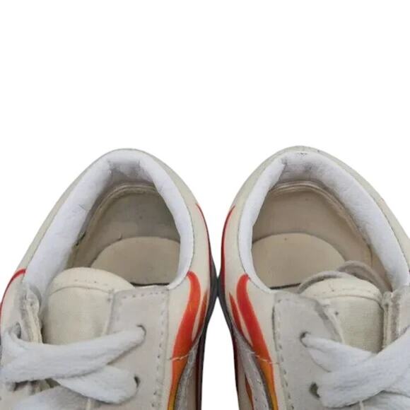 Vans Shoes Womens 5.5 Sneakers Old Skool Flames Skate Casual Street Style Active - Picture 7 of 12